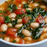 Hearty Tuscan White Bean Soup is a warm, nourishing dish that captures the essence of Italian comfort food. Ideal for chilly evenings or as a fulfilling lunch option, this soup is brimming with flavor and texture. The combination of white beans, fresh vegetables, and aromatic herbs creates a rich and satisfying meal that will leave you feeling cozy and satisfied.