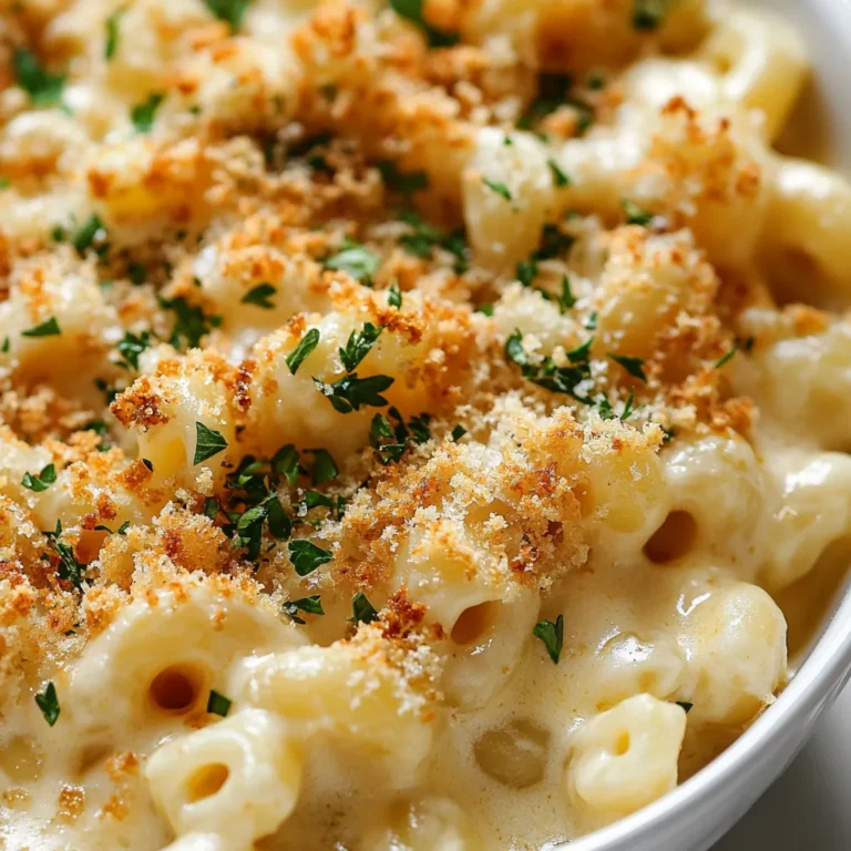Macaroni and cheese is a timeless comfort food that transcends generations, beloved for its creamy texture and rich flavors. This Cozy Extra Creamy Classic Mac N Cheese elevates the traditional recipe with a distinctive blend of sharp cheddar, mozzarella, and cream cheese, yielding an indulgent dish that is both satisfying and heartwarming. The addition of a crunchy topping transforms this classic into an even more delightful culinary experience. Whether served as a side dish during family gatherings, a main course for your next cozy night in, or even as a crowd-pleasing potluck favorite, this recipe for mac and cheese captures the essence of comfort food.