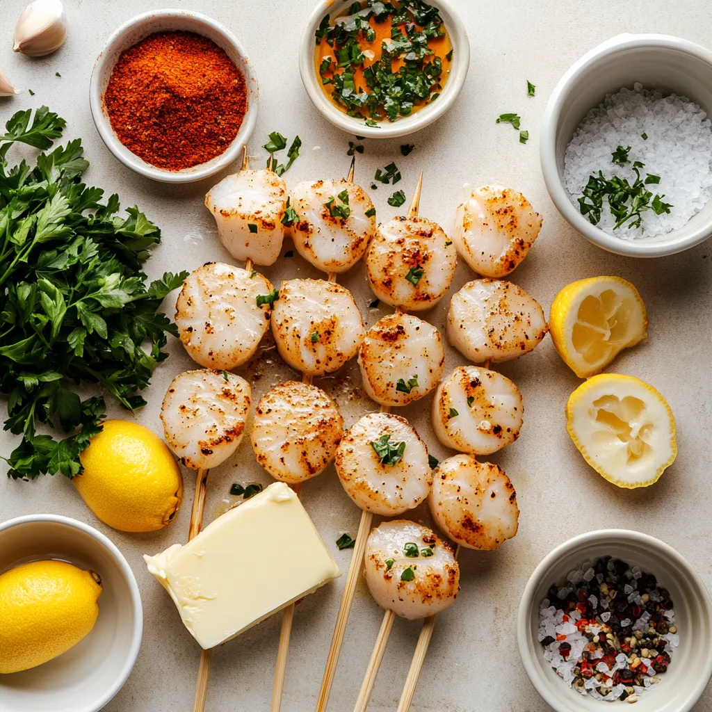 Understanding the allure of seafood dishes, garlic butter scallop skewers stand out for their exquisite flavor and elegant presentation. This recipe combines fresh sea scallops with a zesty garlic butter marinade to create a mouthwatering dish perfect for any gathering. The rich, buttery notes meld seamlessly with the bright taste of lemon and aromatic garlic, making them an exceptional choice for both casual barbecues and sophisticated dinner parties.