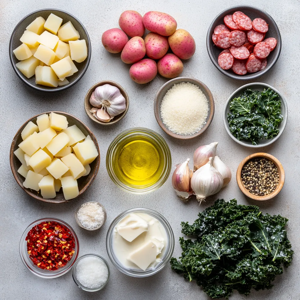 Delve into a bowl of comfort with Savory Zuppa Toscana Bliss, a hearty soup that beautifully blends flavors and textures. This Italian-inspired dish is perfect for chilly evenings, providing warmth and satisfaction in every spoonful. The combination of savory sausage, tender potatoes, vibrant kale, and a cream-rich broth makes this recipe perfect for family gatherings or even a soothing solo dinner, capturing the essence of Italian cuisine.