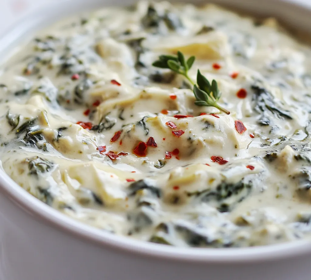 The allure of a warm, aromatic dip is undeniable, especially when it’s packed with rich and creamy flavors that tantalize the taste buds. This Creamy Spinach Artichoke Dip Delight stands out as an ideal dish for any gathering, from casual game nights to elegant parties. Combining the earthiness of spinach with the succulent texture of artichoke hearts, this recipe offers a sumptuous experience that invites diners to indulge. Not only does it cater to those who enjoy the classic flavor profile of spinach and artichokes, but it also delivers a creamy richness that transforms simple ingredients into a delectable treat.