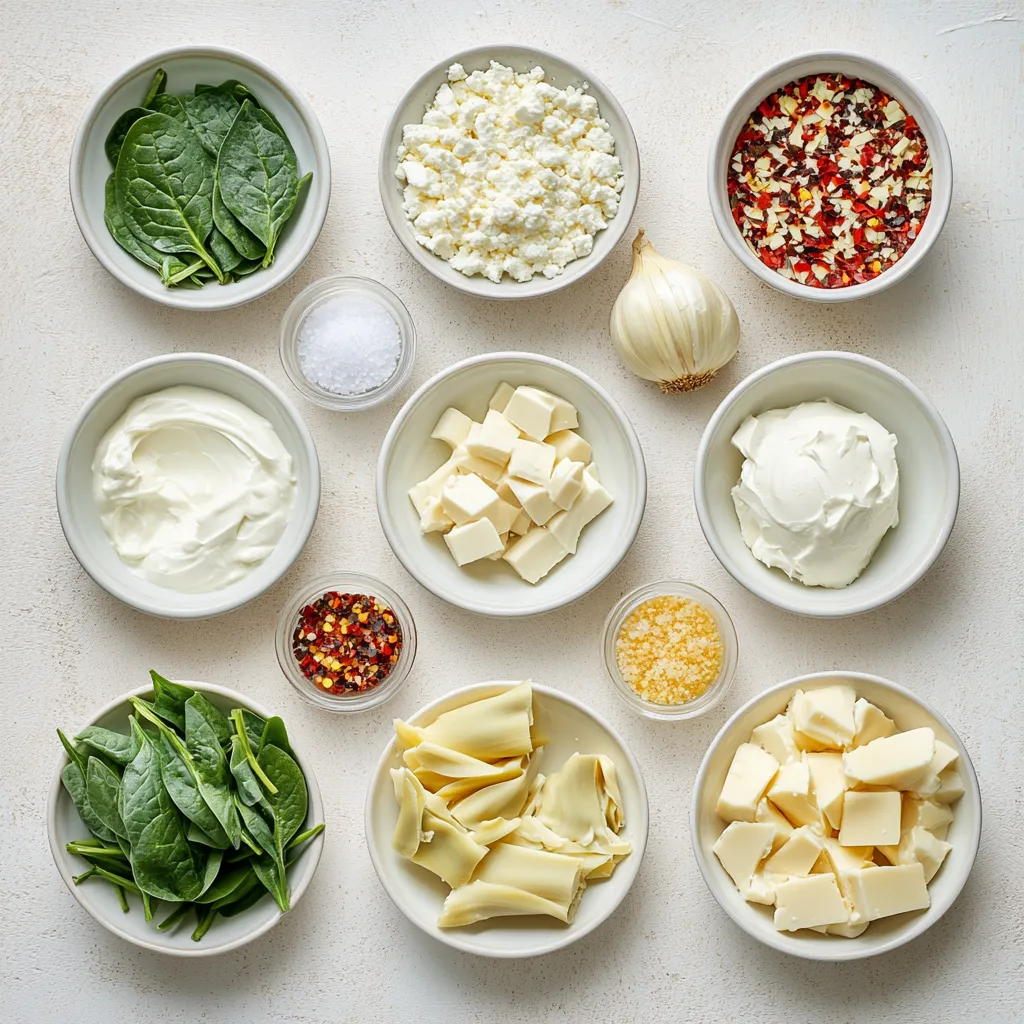 Explore the velvety goodness of Creamy Spinach Artichoke Dip Delight, a classic appetizer that combines rich cheeses and vibrant vegetables. This dip perfectly balances the earthy flavor of spinach with the tangy sweetness of artichoke hearts. Imagine gathering around with friends and family, sharing this luscious dip, warm and bubbling, making every occasion special.