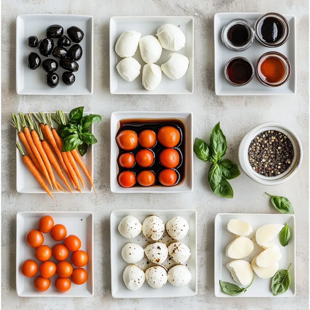 A festive gathering calls for delightful appetizers that not only please the palate but also captivate the eyes. Snowman Caprese Skewers are the perfect balance of flavor and whimsy, making them an ideal addition to your holiday celebration. In just a few minutes, you can create these charming skewers that are sure to impress your guests. The combination of fresh ingredients like cherry tomatoes, mozzarella, and basil, arranged to resemble cheerful snowmen, guarantees that this appetizer will be a hit on any holiday table, sparking joy and conversation among family and friends.