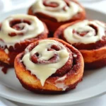 Red Velvet Cinnamon Rolls are the epitome of comfort food, merging the rich, decadent flavors of red velvet cake with the fluffy, warm goodness of cinnamon rolls. These delightful treats are perfect for brunch, dessert, or whenever you need a sweet pick-me-up. Their unique color and flavor make them an eye-catching and delicious addition to any table. The amalgamation of sweet, cinnamon-spiced filling and creamy frosting culminates in a harmonious symphony of flavors that is both indulgent and satisfying.