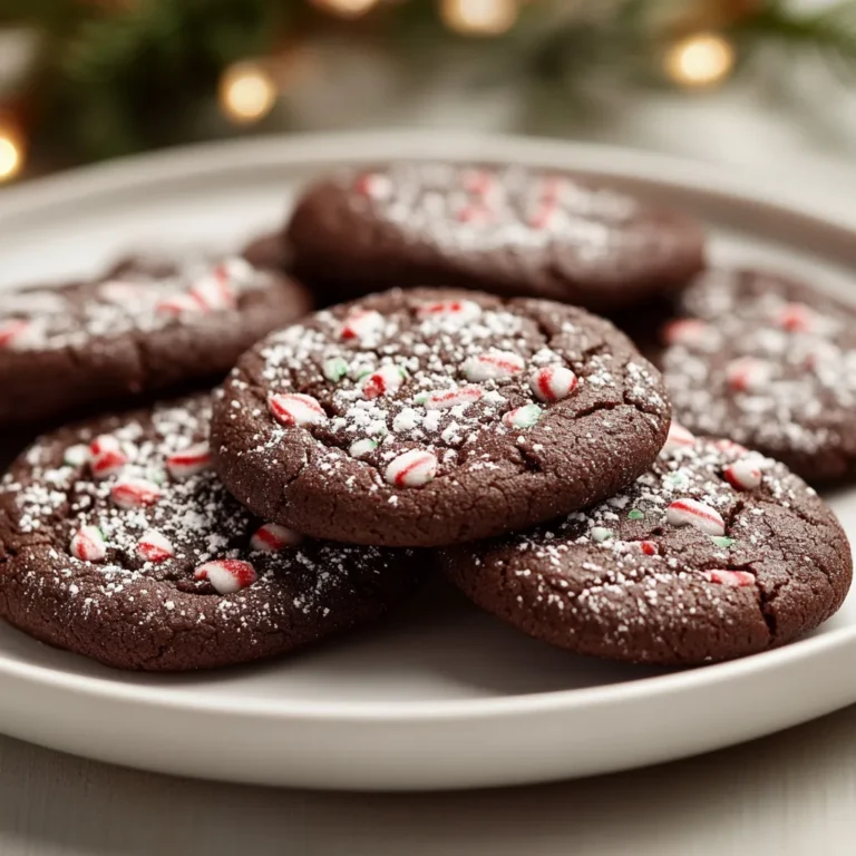 Exploring the delightful world of baking, chocolate, and holiday flavors, these Chocolate Peppermint Delight Cookies are sure to become a cherished addition to any festive gathering. With their rich chocolate base complemented by refreshing peppermint notes, these cookies embody the essence of the season. The allure of these cookies lies not only in their flavor but also in their unmistakable holiday appeal, making them the perfect sweet to serve during family gatherings, cookie exchanges, or cozy evenings spent by the fire.