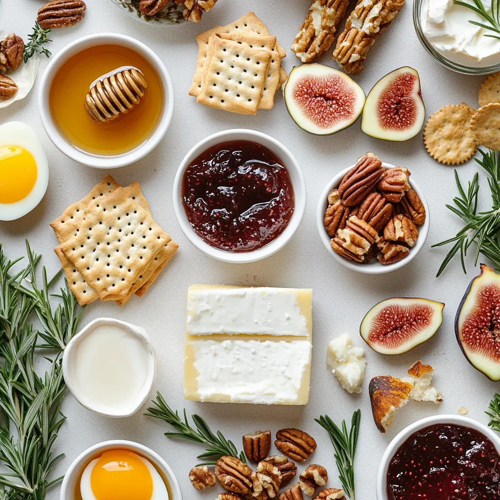 Heavenly Baked Brie with Fig Jam and Pecans is a dish that encapsulates the art of combining savory, sweet, and crunchy elements into one delightful appetizer. This dish features a round of Brie cheese wrapped in golden puff pastry, lavishly adorned with fig jam, coarsely chopped pecans, and a touch of honey. With its warm, melty cheese, sweet fruitiness from the jam, and nutty crunch, it is an impressive starter that captivates the senses and delights your palate.