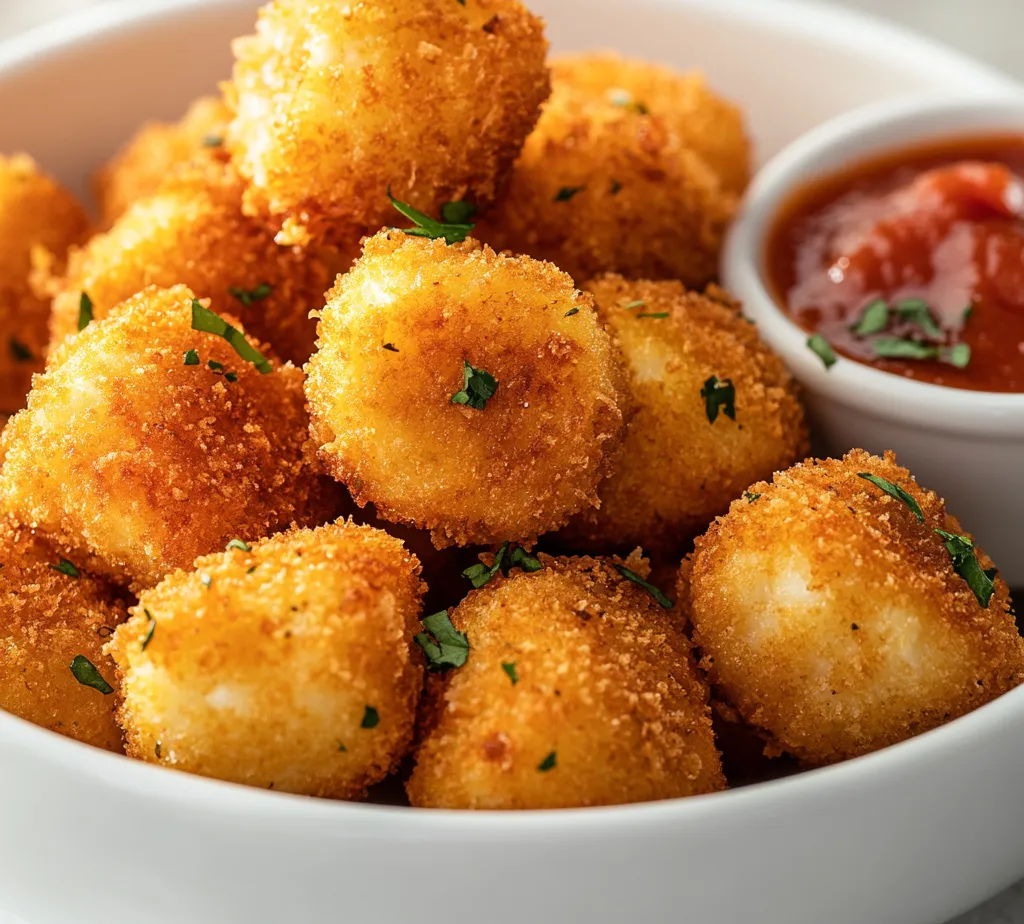 Exploring the joys of cooking at home can lead to delightful discoveries, and homemade Cheesy Mozzarella Bites Delight is no exception. This recipe combines gooey mozzarella cheese with a crispy, golden exterior, making it a perfect appetizer or snack. These cheesy morsels are not just simple to make but also wonderfully satisfying to eat, thanks to their rich flavors and crunchy texture.
