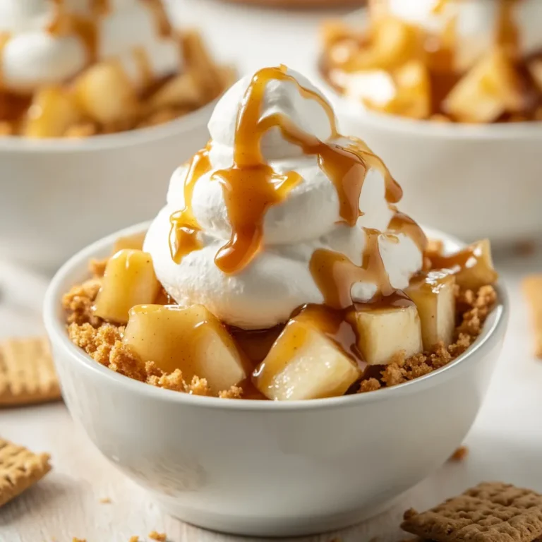 Caramel apple dessert cups are a delightful treat that combine the tartness of fresh apples with the rich sweetness of caramel. This dessert offers a wonderful balance of flavors and textures, making it a perfect option for any occasion. The creamy caramel complements the crispness of the apples, while the crunchy graham cracker base adds an irresistible contrast that keeps every bite exciting.