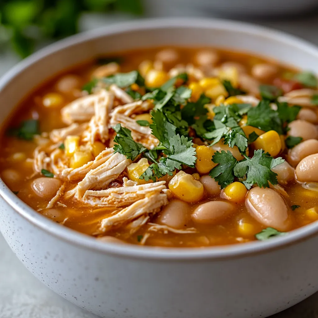 Creamy white chicken chili is a heartwarming dish that perfectly balances creaminess and robust flavors. Its unique combination of white beans, tender chicken, and an array of spices creates a comfort food experience that warms the soul. Originating from the southwestern United States, this dish has gained popularity for its versatility and ease of preparation, making it suitable for casual family dinners or festive gatherings alike.