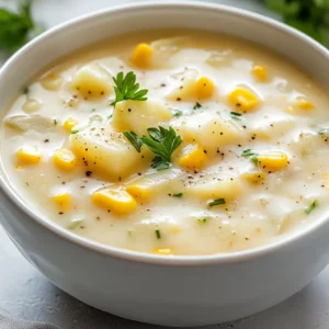 Crafting the perfect chowder can be both a comforting and satisfying culinary experience. Creamy Potato and Corn Chowder stands out with its smooth texture and hearty flavors. This recipe merges the sweet essence of corn with the earthiness of potatoes, creating a bowl that’s not just a dish but a warm hug for the soul. With a delightful combination of ingredients like diced potatoes, fresh or frozen corn, and a splash of almond milk, this soup becomes a nourishing experience that is both simple and rewarding.