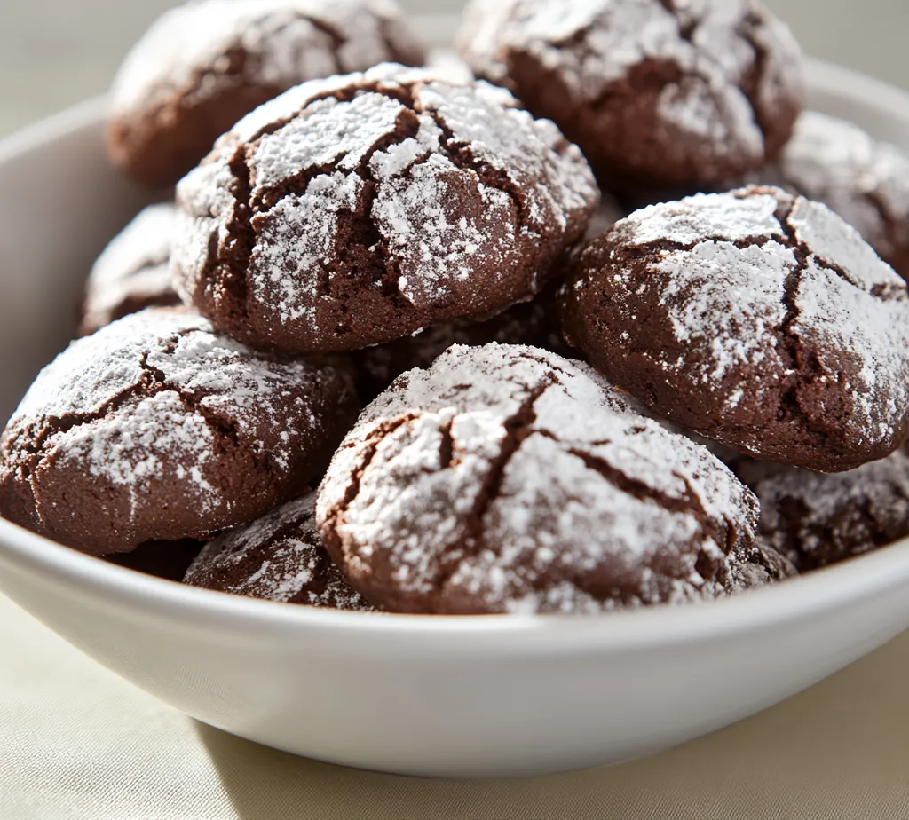 Exploring the perfect blend of chocolate and peppermint, this recipe for Chocolate Peppermint Crinkle Cookies captures the spirit of the holiday season. These delightful cookies are not only packed with rich chocolate flavor but also infused with refreshing peppermint, making them a favorite treat during festive times. The crinkle effect delivers a visually appealing contrast against the classic snowy powdered sugar coating, making these cookies an eye-catching addition to any holiday spread.
