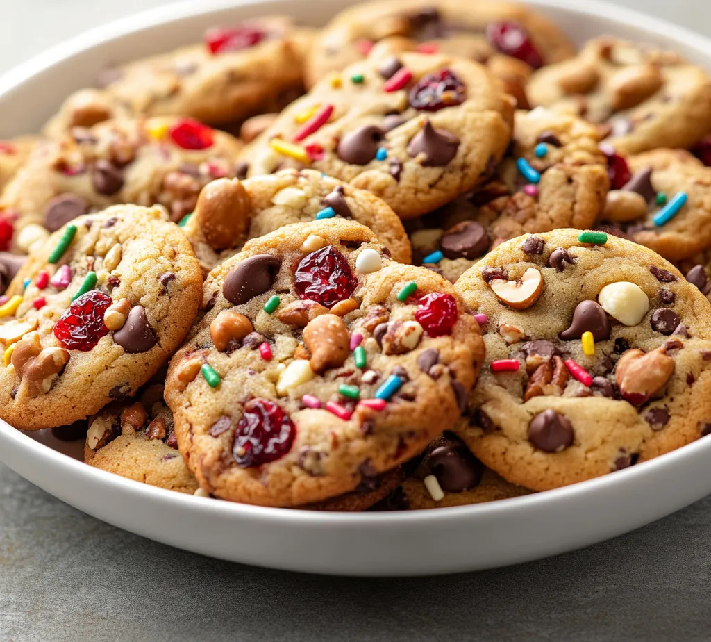 The holiday season calls for festive treats that not only satisfy your sweet tooth but also bring a touch of cheer to your gatherings. This guide presents the Ultimate Festive Kitchen Sink Christmas Cookies, a decadent blend of flavors and textures that will impress friends and family alike. These cookies are packed with an array of delightful ingredients, making them an irresistible dessert option for any holiday celebration.