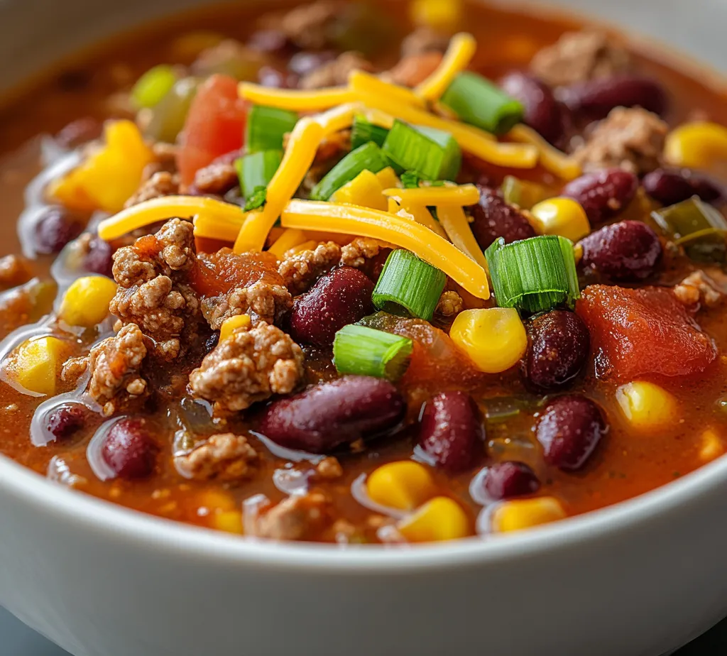Chili is a beloved comfort food cherished by many for its warming, robust flavors and the multitude of ways it can be enjoyed. This Ultimate Hearty Chili Soup combines all the elements that make chili special: a smoky, rich base, hearty meats, and a variety of vegetables and beans that create a feast for the senses. Whether served at a casual family dinner or at a gathering with friends, a bowl of chili soup is a universal symbol of comfort that invites everyone to take part in the enjoyment.