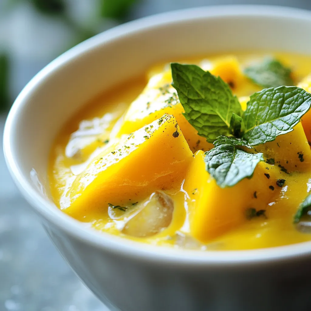 The Garden Leaf Mango Refresher is the epitome of a revitalizing beverage that invigorates the senses with its citrusy and tropical flavors. Combining the luscious sweetness of ripe mangoes with the fresh green vibrancy of spinach and mint, this drink offers an exceptional blend that delights both the palate and the body. As the temperature rises during the summer months, this refreshing drink becomes an ideal companion for picnics, barbecues, or any outdoor gatherings, ensuring everyone stays cool and hydrated.