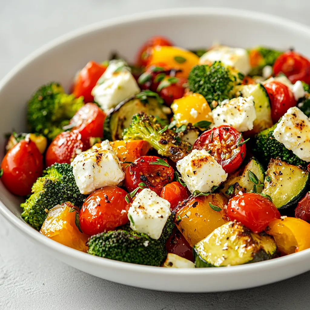 The magic of combining fresh vegetables with cheese creates a dish that is as nutritious as it is delicious. This Cheesy Roasted Vegetable Delight brings together a medley of vibrant vegetables and rich cheeses, harmonizing flavors to create a delightful culinary experience. The combination of textures from the roasted vegetables, alongside the creamy melted cheese, elevates this dish to an exceptional level. Perfect for gatherings or a cozy family dinner, it can be served as a main dish or a side, making it versatile enough to suit various occasions.