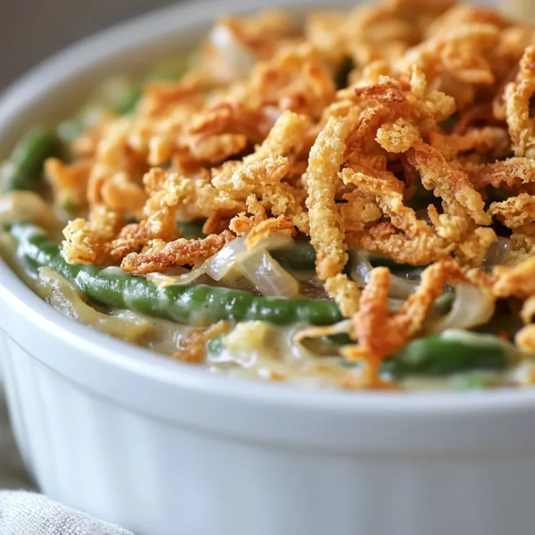 Understanding the love for comfort food, green bean casserole stands out as a holiday staple and a family favorite. This savory green bean casserole recipe by Paula Deen elevates the traditional dish with creamy ingredients and a crispy topping. It's the perfect blend of flavors and textures, offering something delightful for everyone. This casserole is a truly versatile dish that shines at holiday gatherings yet is also suitable for weeknight dinners and potlucks, bringing a warm sense of nostalgia to any table.