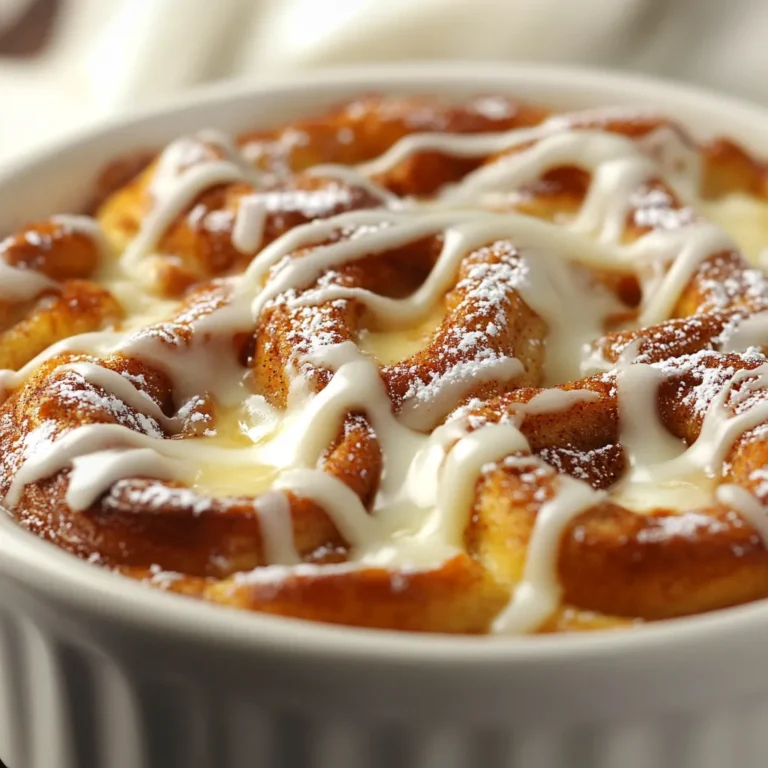 The burst of flavor and warmth from a Decadent Cinnamon Roll French Toast Casserole makes it an irresistible choice for breakfast gatherings or cozy brunches. This dish blends the classic delight of cinnamon rolls with the comforting richness of French toast, presenting a satisfying meal that appeals to both adults and children. With its gooey center and crispy top, this casserole is sure to have everyone returning for seconds.