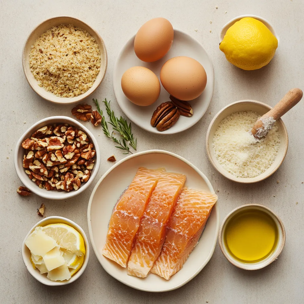 Pecan-crusted trout is a vibrant and delectable dish that showcases the remarkable flavor profile of fresh fish combined with the rich crunch of finely chopped pecans. This American classic not only presents an appealing visual contrast but also strikes a perfect balance between tender, flaky trout and a nutty, savory crust. The trout, with its mild, buttery flavor, pairs beautifully with the crunchy topping, delivering a dish that is satisfying yet light.