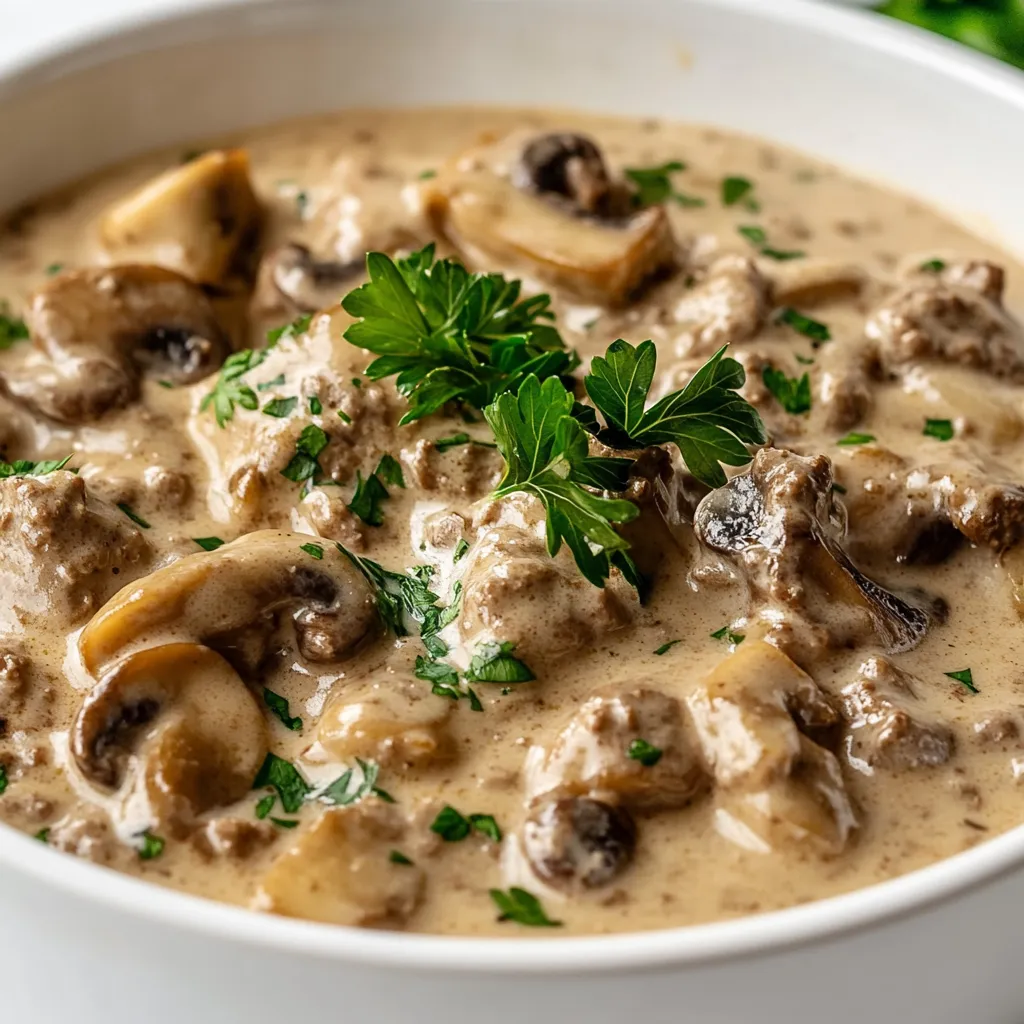 Exploring traditional Russian cuisine opens the door to delightful flavors and comforting dishes. One of the quintessential meals that represents the heart of this culinary tradition is Savory Ground Beef Stroganoff with Mushrooms. This dish combines succulent ground beef with rich and creamy sauce, making it perfect for family dinners or casual gatherings. The harmonious blend of ingredients results in a meal that not only serves the appetite but also warms the soul.