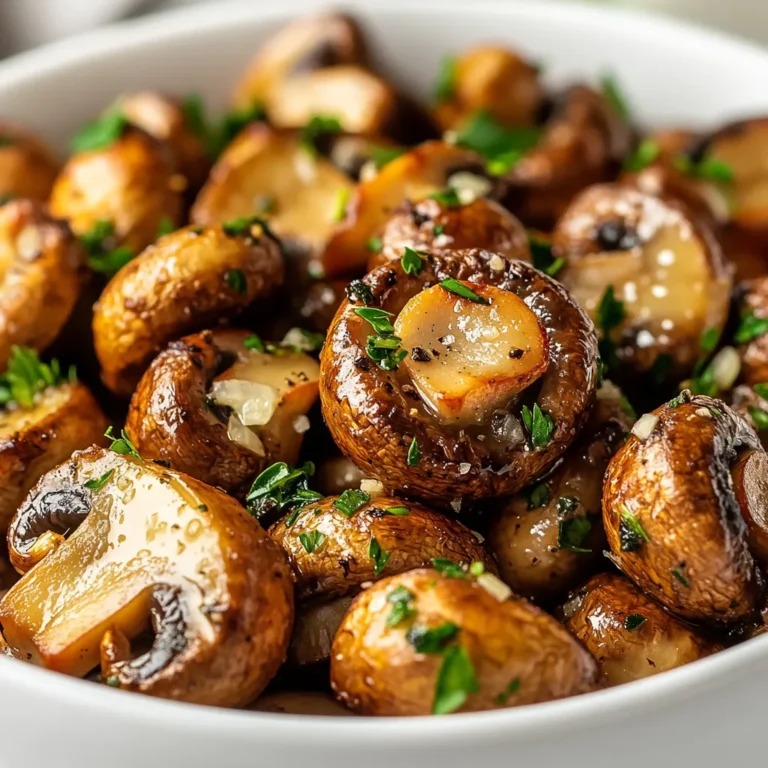 Exploring the delightful world of garlic roasted button mushrooms not only enhances your culinary repertoire but also brings forth a burst of flavor in every bite. This dish serves as an excellent side or topping, adding depth and aroma to any meal. Perfectly suited for gatherings or a cozy dinner at home, this recipe elevates humble mushrooms into a dish that captivates the senses.