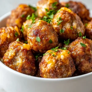 When it comes to appetizers that are both flavorful and easy to prepare, Cheddar Bay Sausage Balls are an absolute must-try. These delightful bites marry the rich and savory flavors of breakfast sausage with the sharpness of cheddar cheese, creating a satisfying experience that will leave your guests eager for more. Whether it's a cozy game night, a festive holiday gathering, or just a casual family get-together, these sausage balls quickly become the star of any spread with their irresistible taste and aroma.
