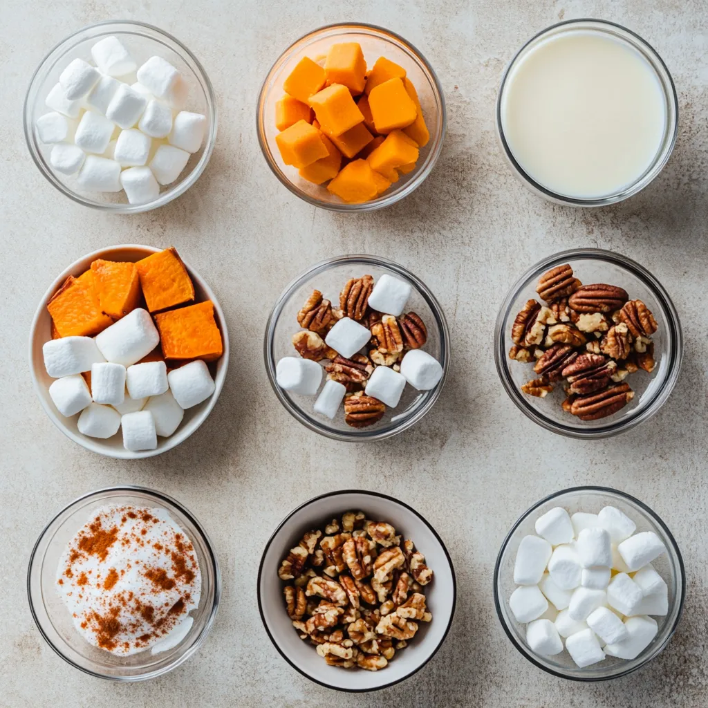 Sweet potato casseroles hold a cherished place within American culinary traditions. Known for their comforting flavors and delightful textures, they often steal the show during holiday feasts and family gatherings. This dish beautifully captures the essence of the savory-sweet flavor profile that epitomizes many beloved American recipes. It showcases how sweet potatoes, with their natural sweetness, can be harmoniously paired with rich, crunchy toppings like pecans, creating a satisfying experience that pleases palates of all ages.