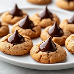 Delve into the world of delightful baking with these Peanut Butter Blossom Bliss cookies. Combining the rich flavor of creamy peanut butter with the irresistible sweetness of chocolate kisses, this recipe captures the essence of a comforting and nostalgic treat. Each bite offers a perfect balance of flavors, leaving your taste buds satisfied and your heart warmed. Ideal for gatherings, celebrations, or even quiet afternoons at home, these cookies promise to enchant every palate. Discover the joy of baking with this detailed guide to crafting perfect peanut butter blossoms.
