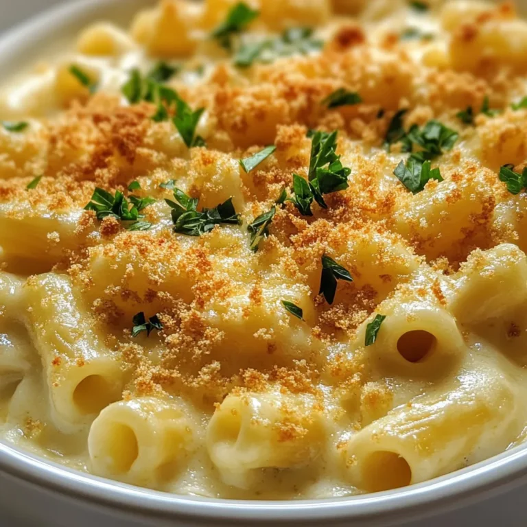 The comforting embrace of creamy macaroni and cheese is a dish that transcends generations. Known for its rich flavors and velvety texture, this recipe for Luscious Creamy Macaroni and Cheese promises to become a favorite in your home. Whether served as a side or a main dish, this macaroni and cheese features a blend of sharp cheddar, mozzarella, and Parmesan cheeses that melt together, creating a delightful harmony that is irresistible.