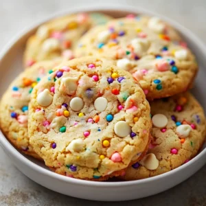 Exploring the joyful world of baking, funfetti cookies stand out as a vibrant delight that can bring a smile to anyone’s face. These cookies are infused with colorful sprinkles that create a unique and festive appearance, making them perfect for any occasion. Whether for a birthday celebration, a festive gathering, or simply to add a bit of color to your day, these delightfully soft funfetti cookies are an ideal choice. With their soft, chewy texture and visually appealing tones, they embody the spirit of joy and celebration.