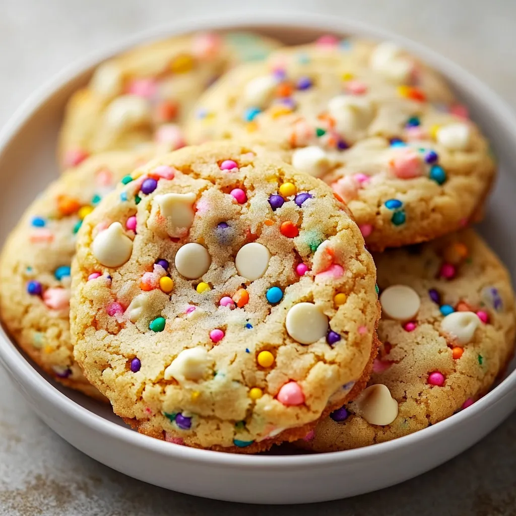 Exploring the joyful world of baking, funfetti cookies stand out as a vibrant delight that can bring a smile to anyone’s face. These cookies are infused with colorful sprinkles that create a unique and festive appearance, making them perfect for any occasion. Whether for a birthday celebration, a festive gathering, or simply to add a bit of color to your day, these delightfully soft funfetti cookies are an ideal choice. With their soft, chewy texture and visually appealing tones, they embody the spirit of joy and celebration.
