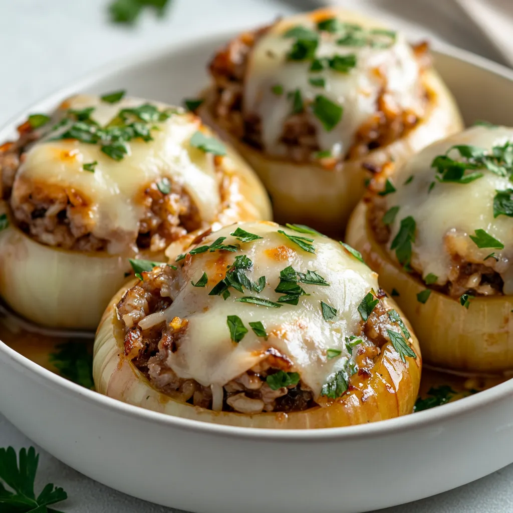 In the world of culinary creativity, fusion cuisine invites an exciting exploration of flavors and textures. The Savory Pork-Stuffed Kohlrabi Delight is a remarkable dish that illustrates this concept beautifully. This recipe combines the earthy flavors of kohlrabi with a hearty and savory stuffing of ground pork, rice, and cheese, bringing together various culinary influences. Perfect for any occasion, this dish captivates the senses with its vibrant colors and rich flavors, making it an ideal choice for your next family dinner or gathering.