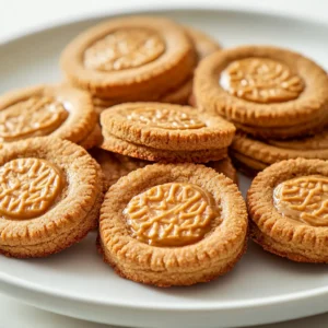 Biscoff Cookie Butter Bliss Cookies are a delightful treat that merge the beloved flavors of Biscoff cookies with the comforting allure of classic homemade cookies. With their creamy cookie butter base, these cookies offer a unique twist that elevates the traditional cookie experience. The depth of flavor from the cookie butter combined with the buttery richness creates a mouthwatering cookie that is both chewy and soft, perfect for any occasion.