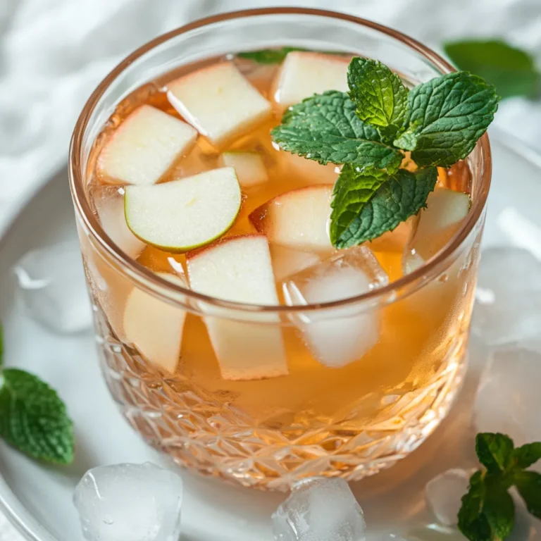 The allure of iced teas is undeniable, especially when they combine the refreshing taste of fruits with fragrant herbs. One such delightful concoction is Iced Linden Blossom Apple Tea. This beverage not only quenches your thirst but also offers a unique blend of flavors that captivate the senses. The delicate linden blossoms paired with sweet apples create a drink that’s perfect for warm days. With its floral notes combined with hints of sweetness, this iced tea provides a refreshing taste experience. Whether you are hosting a summer gathering, enjoying a sunny afternoon, or simply looking to cool down, this tea makes an excellent choice. In this article, we’ll delve into every aspect of making this refreshing treat, from the ingredients to serving suggestions.