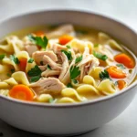 Chicken noodle soup is a classic dish that instantly evokes feelings of warmth and comfort. Its soothing broth, tender chicken, and hearty vegetables make it a favorite for many, especially during colder months or when one is feeling under the weather. The essence of this timeless recipe lies in its ability to nourish both body and soul, making it a staple in homes across the world.