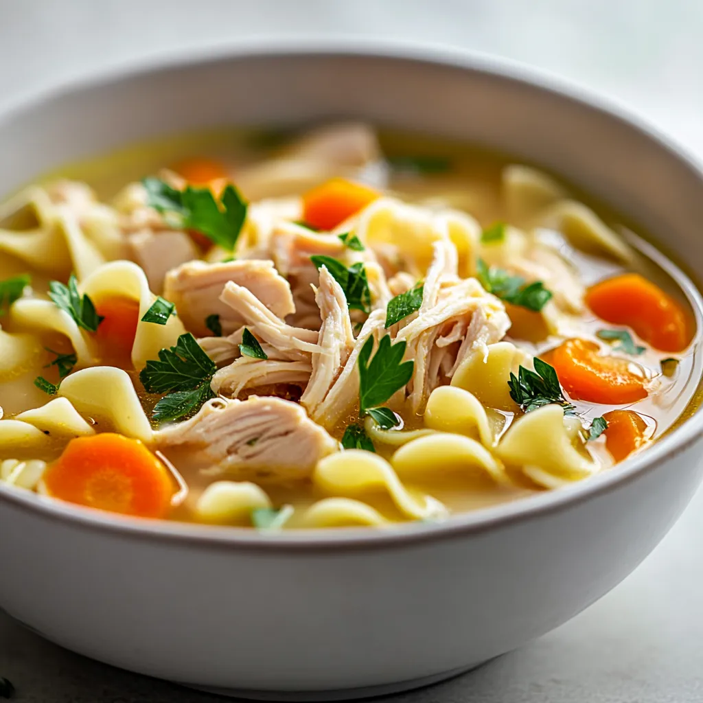 Chicken noodle soup is a classic dish that instantly evokes feelings of warmth and comfort. Its soothing broth, tender chicken, and hearty vegetables make it a favorite for many, especially during colder months or when one is feeling under the weather. The essence of this timeless recipe lies in its ability to nourish both body and soul, making it a staple in homes across the world.