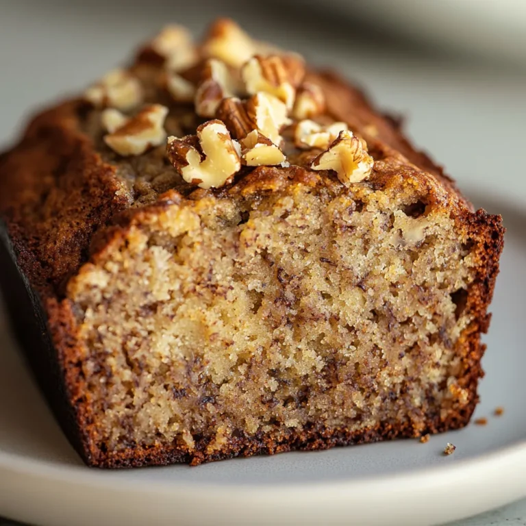 In the world of comfort baking, few things compare to the warm, indulgent aroma of freshly baked banana bread. This Decadent Moist Banana Bread recipe showcases the sweet essence of overripe bananas, transformed into a delectable dessert. Banana bread brings a sense of nostalgia, often reminding us of home and family gatherings, where hearty slices were shared, accompanied by laughter and cherished memories. Whether enjoyed as a breakfast treat or a satisfying evening snack, this banana bread is sure to become a cherished staple in your kitchen.