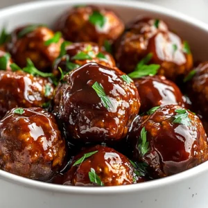 BBQ Glazed Meatballs are a delightful combination of savory ingredients that culminate in a dish perfect for a variety of occasions. These meatballs, glazed with your favorite BBQ sauce, bring together the rich taste of ground beef and the aromatic flavors of garlic and herbs. Whether served as an appetizer at a gathering or as a main course for family dinners, they never fail to satisfy both the palate and the appetite.