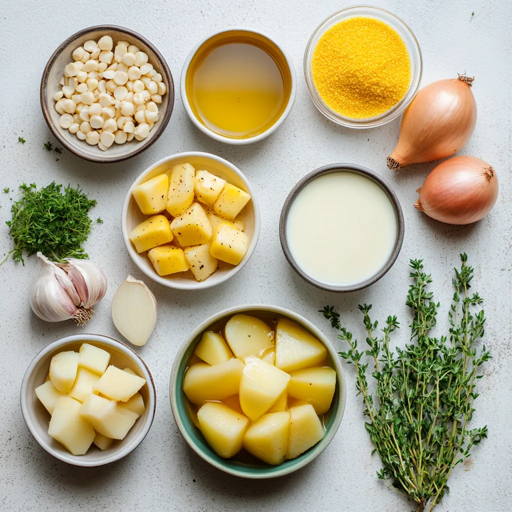 Crafting the perfect chowder can be both a comforting and satisfying culinary experience. Creamy Potato and Corn Chowder stands out with its smooth texture and hearty flavors. This recipe merges the sweet essence of corn with the earthiness of potatoes, creating a bowl that’s not just a dish but a warm hug for the soul. With a delightful combination of ingredients like diced potatoes, fresh or frozen corn, and a splash of almond milk, this soup becomes a nourishing experience that is both simple and rewarding.