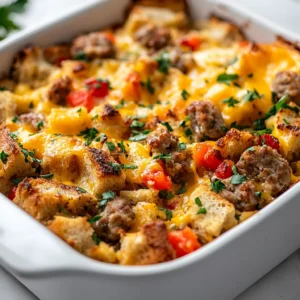 The tradition of a warming holiday breakfast evokes feelings of comfort and nostalgia, setting a festive tone for the day ahead. Christmas morning is often filled with joyful gatherings of family and friends, where the aroma of freshly baked goods fills the air and everyone gathers around to share in the celebration. An inviting breakfast dish like a casserole can transform a busy morning into a delightful culinary experience that everyone loves.