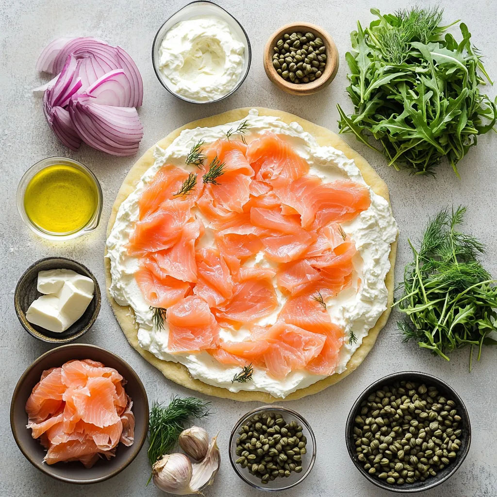 Exploring the world of smoked salmon, this delectable Smoked Salmon Delight Pizza presents a perfect fusion of flavors. Combining rich cream cheese with the savory notes of smoky salmon, it offers an elegant yet easy-to-make dish suitable for various occasions. Whether enjoyed as an appetizer at a gathering or a light meal on a sunny afternoon, this pizza is sure to impress your taste buds.