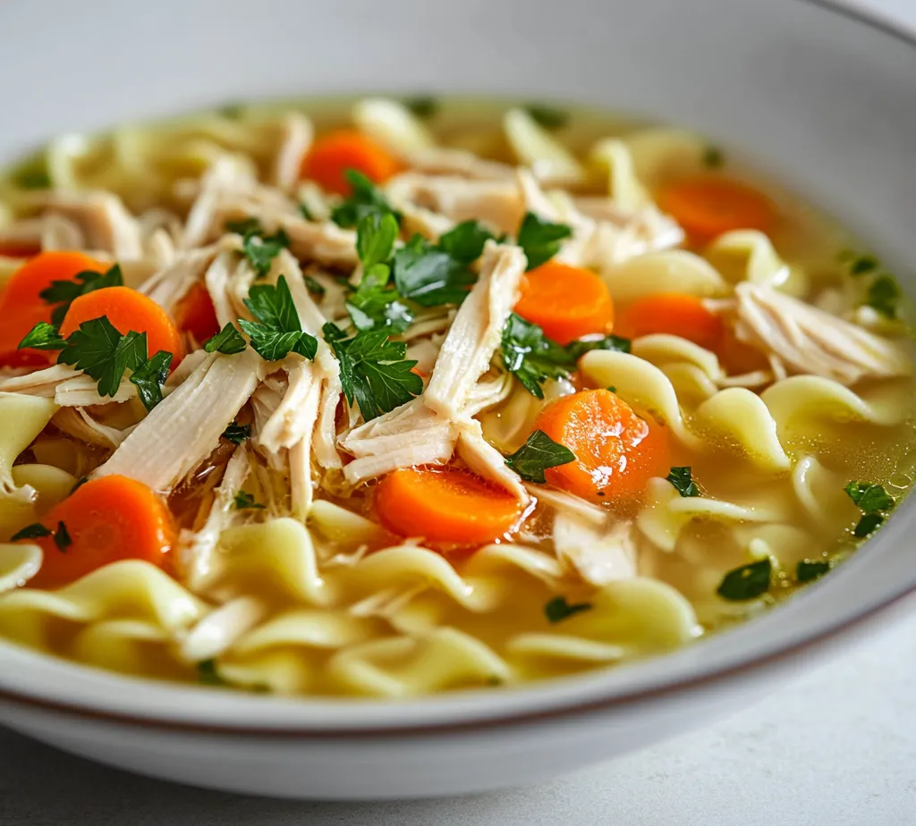 Chicken noodle soup is a classic dish that instantly evokes feelings of warmth and comfort. Its soothing broth, tender chicken, and hearty vegetables make it a favorite for many, especially during colder months or when one is feeling under the weather. The essence of this timeless recipe lies in its ability to nourish both body and soul, making it a staple in homes across the world.