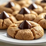 Peanut Butter Blossom Delights are a classic American dessert that perfectly combines the rich, creamy flavor of peanut butter with the sweet surprise of chocolate kisses. These cookies deliver more than just a simple sweet; they offer a delightful homage to nostalgic moments of baking in the kitchen, often reminiscent of childhood memories and family gatherings. The melt-in-your-mouth texture, paired with the smooth chocolate center, makes them a favorite among many, effortlessly appeasing any sweet tooth.