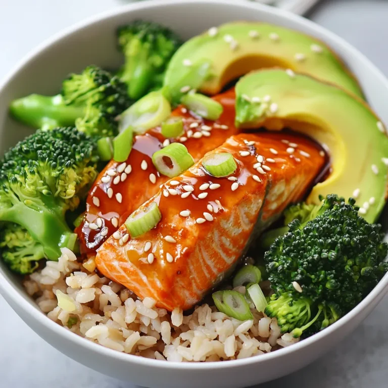 Exploring the world of flavor, Honey Sriracha Salmon Rice Bowls bring together the sweetness of honey and the heat of sriracha in a delightful and healthy dish. This recipe not only tantalizes the taste buds but also provides a nutritious meal packed with protein, healthy fats, and fiber. Ideal for a quick weeknight dinner or a cozy gathering, these bowls are designed to impress with minimal effort.