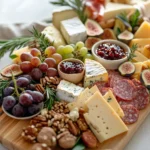 The art of creating a charcuterie board has become a beloved culinary trend, perfect for gatherings and celebrations. Charcuterie boards take center stage as a visually inviting and flavor-packed appetizer that embodies communal dining at its best. The Acacia Wood Charcuterie Board Delight showcases a splendid array of cheeses, seasonal fruits, and crunchy nuts, all ideal for sharing and enjoying. This stylish and easy-to-make appetizer invites both conversation and savoring at lively events.