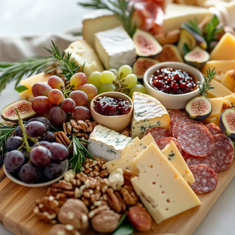 The art of creating a charcuterie board has become a beloved culinary trend, perfect for gatherings and celebrations. Charcuterie boards take center stage as a visually inviting and flavor-packed appetizer that embodies communal dining at its best. The Acacia Wood Charcuterie Board Delight showcases a splendid array of cheeses, seasonal fruits, and crunchy nuts, all ideal for sharing and enjoying. This stylish and easy-to-make appetizer invites both conversation and savoring at lively events.