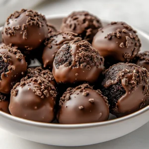 Exploring the world of desserts often leads to delightful discoveries, and the Oreo Truffles are a prime example of indulgence made easy. These no-bake treats, made from one of the world's favorite cookies, offer a rich, creamy flavor that tantalizes the taste buds. The combination of crunchy Oreo cookies and rich cream cheese creates a lush filling that is both satisfying and easy to prepare. Whether you’re preparing for a party, a holiday celebration, or simply satisfying a sweet tooth, these truffles are sure to please everyone.