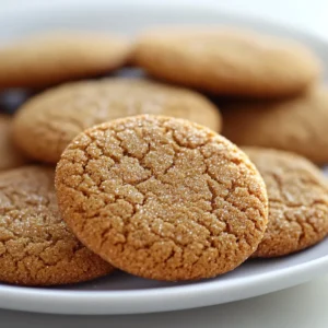 Delve into the delightful world of baking with this enchanting recipe for Gingerdoodle Cookies. This incredible fusion of ginger and traditional snickerdoodle cookies will delight your senses and leave you craving more. Perfect for dessert lovers and a wonderful addition to any gathering, these cookies boast a burst of warmth and spice from ground ginger and cinnamon, enveloped in a soft, fluffy texture that melts in your mouth.