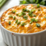 The appeal of Buffalo Chicken Dip lies not only in its rich and creamy flavors but also in its comforting warmth—a perfect appetizer for any gathering. This delicious dip is a fantastic union of savory and spicy elements, featuring the classic combination of tender shredded chicken enveloped in a creamy blend of cheeses and zesty buffalo sauce. When served warm, it transforms mere chicken into a vibrant, crowd-pleasing dish that tantalizes taste buds, making it irresistible for guests at any occasion.