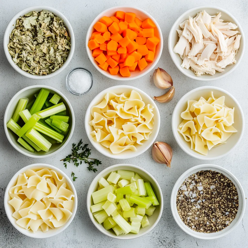 In the realm of comfort foods, few dishes can rival a piping hot bowl of Hearty Rotisserie Chicken Noodle Soup. This quintessential American dish combines the warm, nourishing qualities of chicken broth with tender vegetables and fulfilling egg noodles, creating a symphony of flavors perfect for any season. Ideal for chilly evenings or when you're feeling under the weather, this homemade soup wraps you in warmth and comfort, reminiscent of loving family meals.