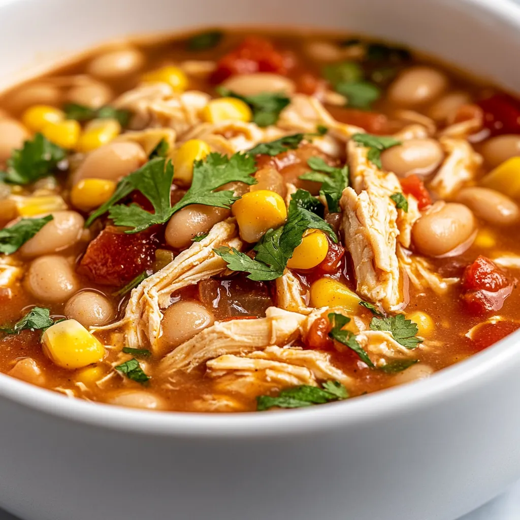 Understanding the charm of slow-cooked meals, the Crockpot White Bean Chicken Chili embodies warmth and comfort perfect for any gathering or family dinner. This American main course is effortlessly simple to prepare and yields savory flavors that meld beautifully over hours of cooking, making it an excellent addition to your weeknight meal rotation. As autumn sets in or as the chill of winter approaches, nothing quite warms the soul like a nourishing bowl of chili, and this recipe allows you to come home to a fully cooked, aromatic dish that is as satisfying as it is healthy.